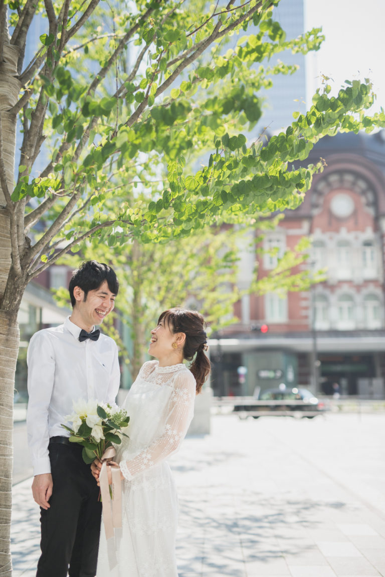 東京駅〜東京タワー(前撮りの日) u2013 結ぶ日の家族写真 (前撮りロケ)