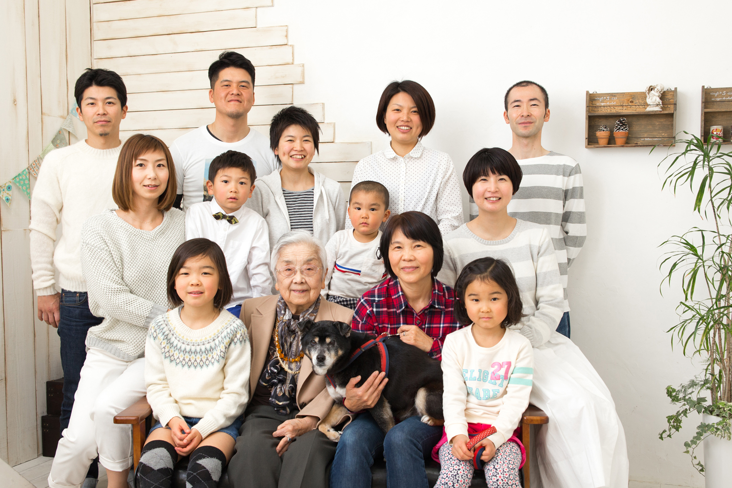 おじいちゃんおばあちゃんフォトギャラリー 家族の写真館 日々是好日 習志野市 船橋市 フォトスタジオ